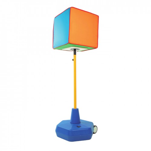 Conjunto PoulBall (2 postes cortos + 2 bases+ 2 plataformas PoulBall + 2 cubos inflables).