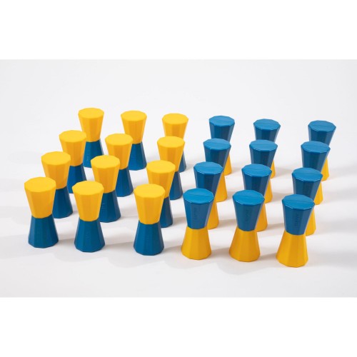 Twin Cups Set 24 piezas + Bolsa de almacenamiento